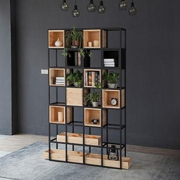 METAL BOOKSHELF - METAL KITAPLIK